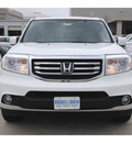 honda pilot 2013 white suv ex l w dvd gasoline 6 cylinders front wheel drive automatic 77025