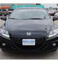 honda cr z 2013 black coupe ex hybrid 4 cylinders front wheel drive manual 77025