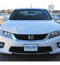 honda accord 2013 white orchid pearl coupe ex l gasoline 4 cylinders front wheel drive automatic 77025