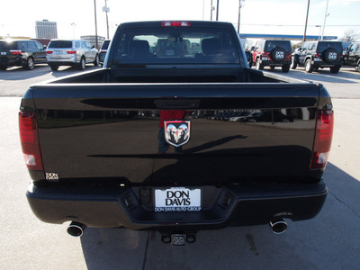 ram 1500 2013 black r t sport gasoline 8 cylinders 2 wheel drive automatic 76011