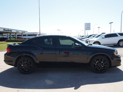dodge avenger 2013 black sedan sxt flex fuel 6 cylinders front wheel drive automatic 76011