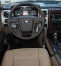 ford f 150 2013 beige lariat flex fuel 8 cylinders 2 wheel drive automatic 76011