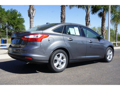 ford focus 2013 sterling gray metal sedan se flex fuel 4 cylinders front wheel drive not specified 78550