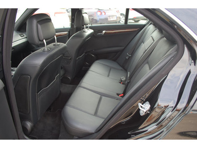 mercedes benz c class 2010 black sedan c300 luxury gasoline 6 cylinders rear wheel drive automatic 77039