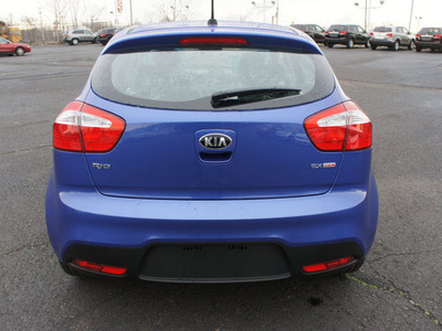 kia rio5 2013 electric blue hatchback ex gasoline 4 cylinders front wheel drive automatic 19153