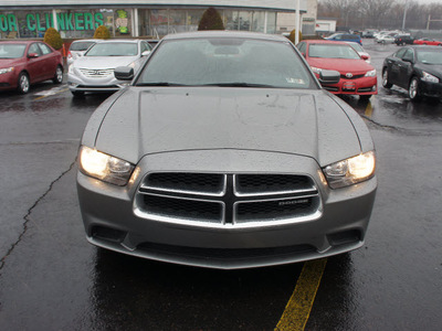 dodge charger 2011 gray sedan gasoline 6 cylinders rear wheel drive automatic 19153