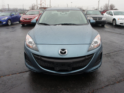 mazda mazda3i 2011 blue sedan sport gasoline 4 cylinders front wheel drive automatic 19153