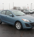 mazda mazda3i 2011 blue sedan sport gasoline 4 cylinders front wheel drive automatic 19153