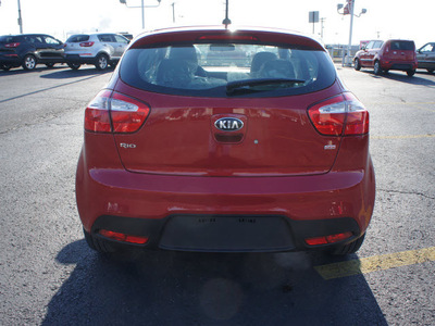 kia rio 2013 signal red hatchback lx gasoline 4 cylinders front wheel drive manual 19153