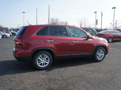 kia sorento 2014 remington red lx gasoline 4 cylinders front wheel drive automatic 19153