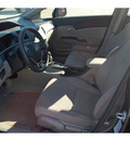 honda civic 2012 gray sedan lx gasoline 4 cylinders front wheel drive automatic 77339
