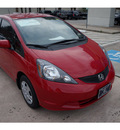 honda fit 2013 dk  red hatchback gasoline 4 cylinders front wheel drive automatic 77339