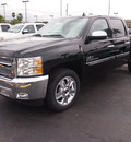 chevrolet silverado 1500 2013 black lt flex fuel 8 cylinders 2 wheel drive 6 speed automatic 77581