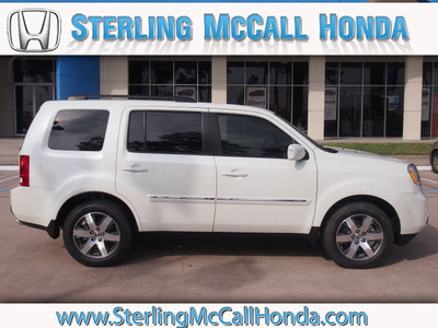 honda pilot 2013 white suv touring gasoline 6 cylinders front wheel drive automatic 77339