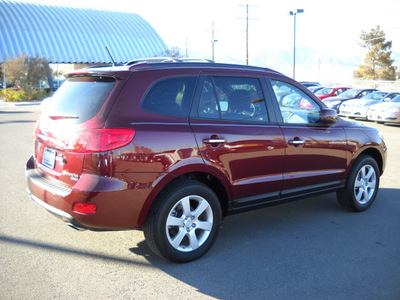 hyundai santa fe 2009 red suv gasoline 6 cylinders front wheel drive automatic 79925