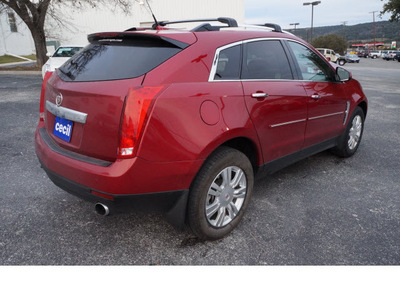 cadillac srx 2011 red luxury collection gasoline 6 cylinders front wheel drive automatic 78028