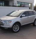 ford edge 2010 silver suv sel gasoline 6 cylinders front wheel drive automatic 76051