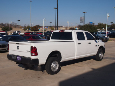 ram 2500 2012 white st gasoline 8 cylinders 4 wheel drive automatic 76051