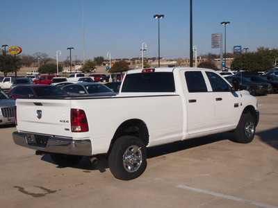 ram 2500 2012 white st diesel 6 cylinders 4 wheel drive automatic 76051