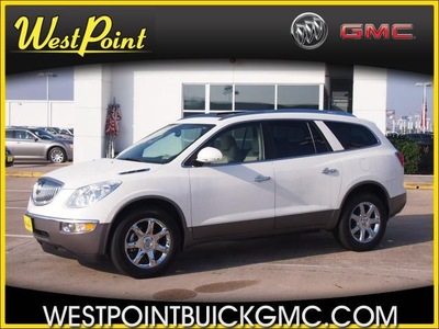 buick enclave 2008 off white suv cxl gasoline 6 cylinders front wheel drive automatic 77094