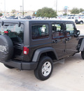 jeep wrangler unlimited 2013 black suv sport gasoline 6 cylinders 4 wheel drive automatic 76051