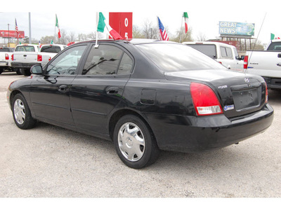 hyundai elantra 2003 black sedan gasoline 4 cylinders dohc front wheel drive automatic 77020