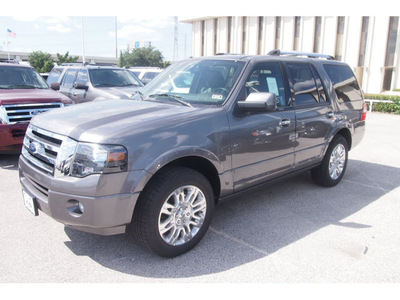 ford expedition 2012 gray suv limited flex fuel 8 cylinders 2 wheel drive automatic 77074