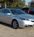 acura tl 2012 silver sedan w tech gasoline 6 cylinders front wheel drive automatic with overdrive 77074