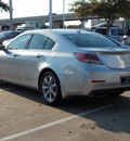 acura tl 2012 silver sedan w tech gasoline 6 cylinders front wheel drive automatic with overdrive 77074