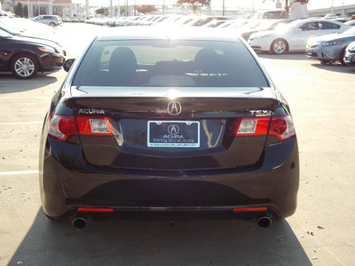 acura tsx 2010 black sedan w tech gasoline 4 cylinders front wheel drive automatic with overdrive 77074