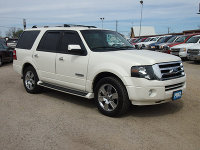 ford expedition 2008 tan suv limited gasoline 8 cylinders 2 wheel drive automatic 78064