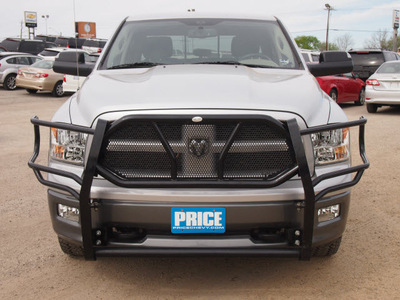 ram 1500 2012 silver outdoorsman gasoline 8 cylinders 4 wheel drive automatic 78064