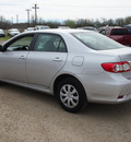 toyota corolla 2011 silver sedan le gasoline 4 cylinders front wheel drive automatic 78064