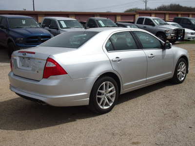 ford fusion 2011 silver sedan sel gasoline 4 cylinders front wheel drive automatic 78064