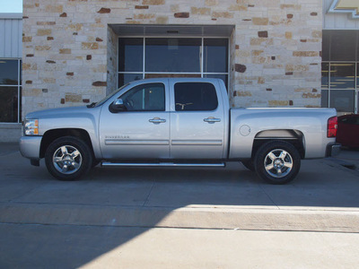 chevrolet silverado 1500 2010 silver lt flex fuel 8 cylinders 2 wheel drive automatic with overdrive 77836
