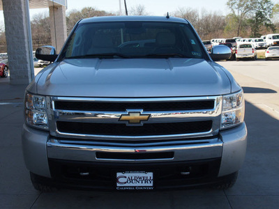 chevrolet silverado 1500 2010 silver lt flex fuel 8 cylinders 2 wheel drive automatic with overdrive 77836