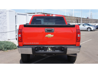 chevrolet silverado 1500 2011 red work truck gasoline 6 cylinders 2 wheel drive automatic 79119