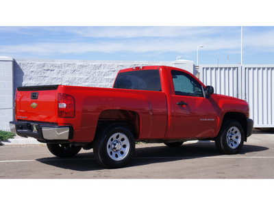 chevrolet silverado 1500 2011 red work truck gasoline 6 cylinders 2 wheel drive automatic 79119