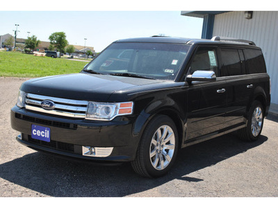 ford flex 2012 black limited gasoline 6 cylinders front wheel drive automatic 78861