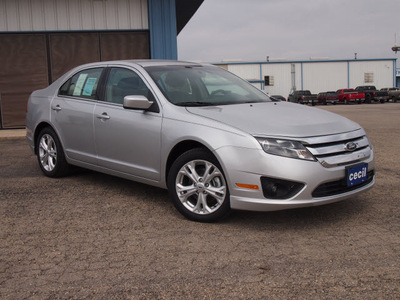 ford fusion 2012 silver sedan se flex fuel 6 cylinders front wheel drive automatic 78861