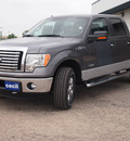 ford f 150 2012 gray xlt gasoline 6 cylinders 4 wheel drive automatic 78861