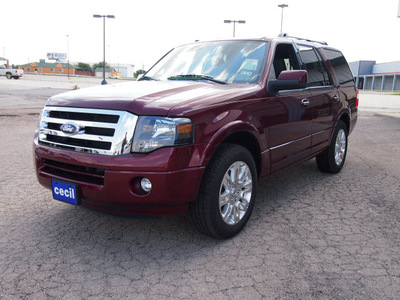 ford expedition 2012 red suv limited flex fuel 8 cylinders 2 wheel drive automatic 78861