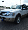 ford expedition 2012 white suv king ranch flex fuel 8 cylinders 2 wheel drive automatic 78861