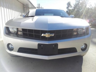 chevrolet camaro 2011 silver coupe lt gasoline 6 cylinders rear wheel drive manual 75964