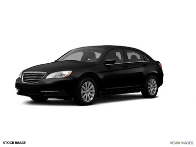 chrysler 200 2012 black sedan touring gasoline 4 cylinders front wheel drive automatic 76450