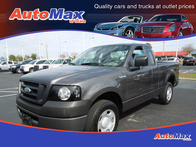 ford f 150 2008 gray pickup truck xl gasoline 6 cylinders 2 wheel drive automatic 34474