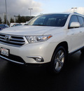toyota highlander 2012 white suv limited gasoline 6 cylinders front wheel drive automatic 98371