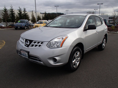 nissan rogue 2012 silver suv gasoline 4 cylinders all whee drive automatic 98371