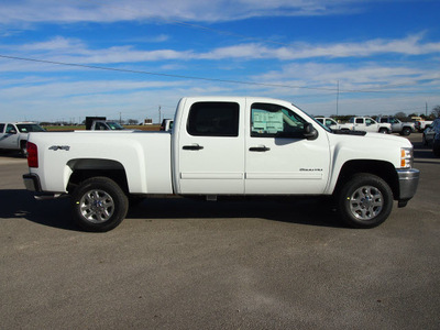 chevrolet silverado 2500hd 2013 white lt gasoline 8 cylinders 4 wheel drive automatic 78009