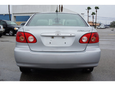 toyota corolla 2007 silver sedan le gasoline 4 cylinders front wheel drive automatic 78521